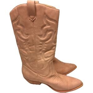 Soda Pink Boho Boots Cowboy Western Pointy Toe Women’s Size 10 Cowgirl
